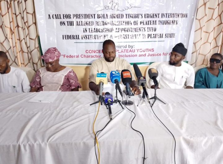Plateau youths seek review of federal appointments over alleged underrepresentation