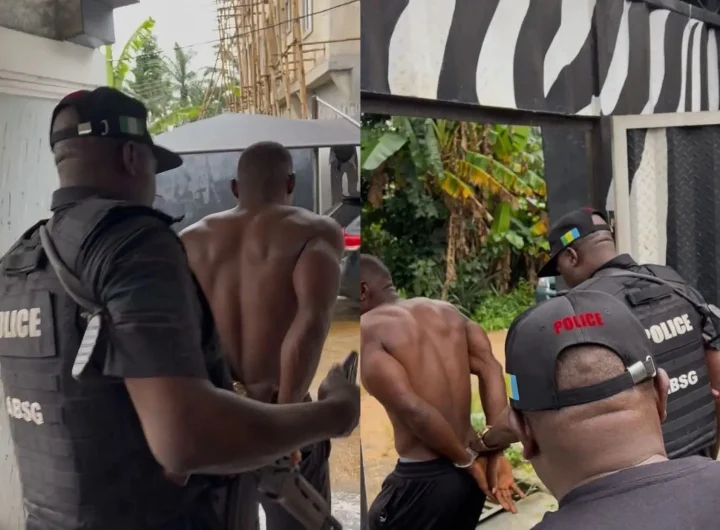 Abia Police arrest man seen in viral video assaulting woman over pot of soup, faces attempted murder charges