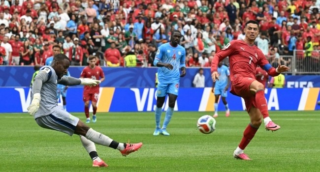 Ronaldo’s 6th World Cup begins with frustration as DR Congo earn historic draw against Portugal