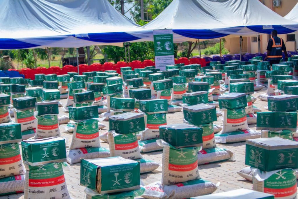 Saudi Arabia launches $1.5m food aid project for 145,000 vulnerable Nigerians 2 Saudi Arabia launches $1.5m food aid project for 145,000 vulnerable Nigerians