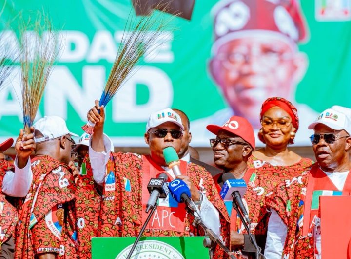 Shettima rallies Ekiti voters, urges 2nd term for Oyebanji ahead of governorship election