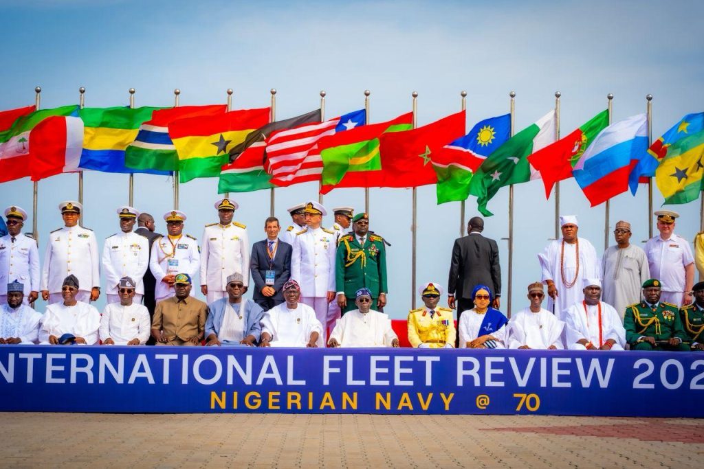 PHOTONews: Tinubu, Army Chief, Service Chiefs celebrate Nigerian Navy’s 70 years of maritime security excellence