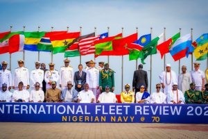PHOTONews: Tinubu, Army Chief, Service Chiefs celebrate Nigerian Navy’s 70 years of maritime security excellence
