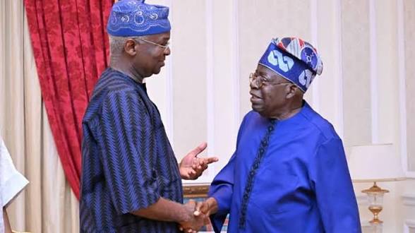 President Bola Tinubu and former Lagos State Governor, Babatunde Fashola