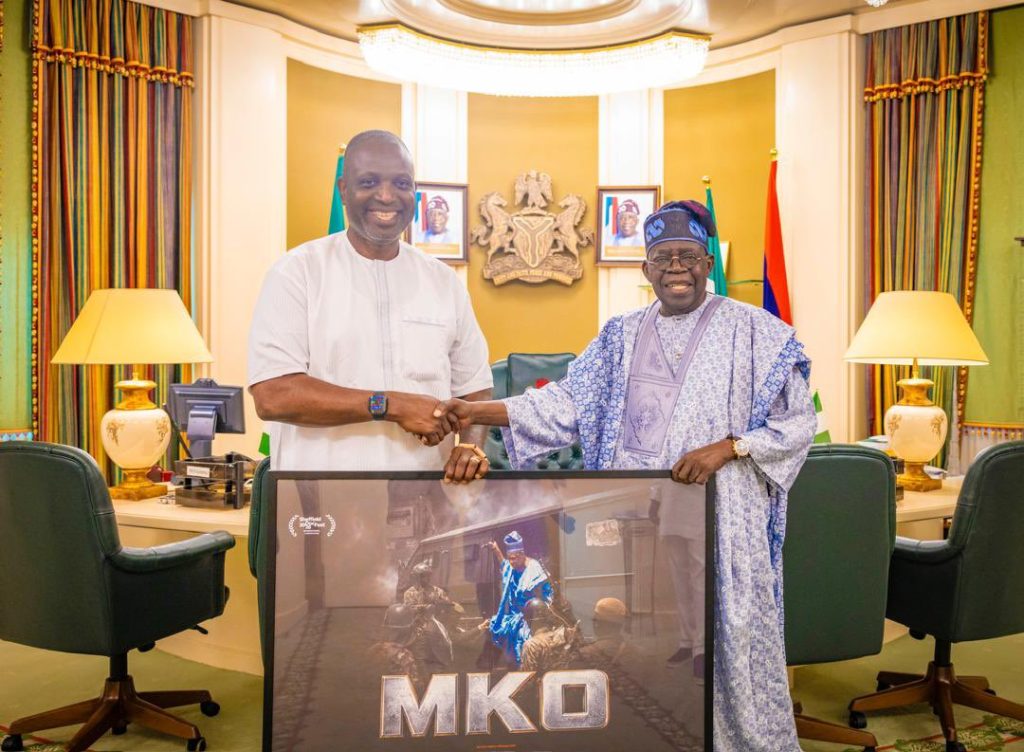 President Bola Tinubu received in audience last Friday, Mr. Ose Oyamendan, the Director of MKO: The Documentary, at the State House ahead of the October 1, 2026 premiere in Abuja and Lagos