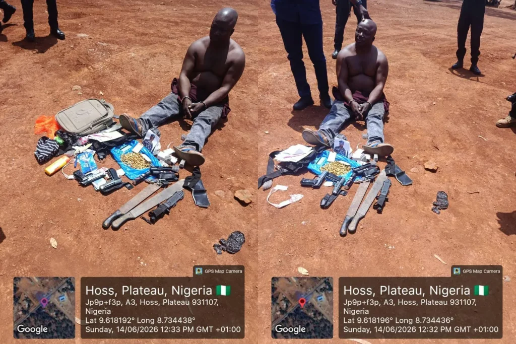 Troops arrest dismissed police officer for supplying arms to terrorists in Plateau