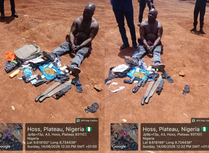 Troops arrest dismissed police officer for supplying arms to terrorists in Plateau