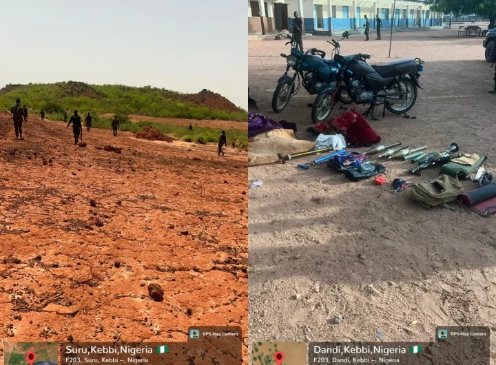 Troops crush Lakurawa terrorists in Kebbi, recover RPGs, IEDs and weapons cache