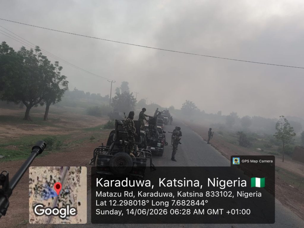 Troops destroy terrorists hideouts as offensive operations begin in Katsina 2 Troops destroy terrorists hideouts as offensive operations begin in Katsina