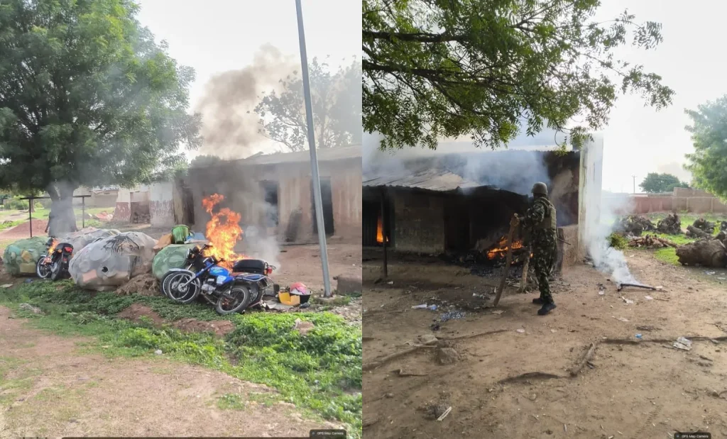 Troops destroy terrorists hideouts as offensive operations begin in Katsina