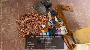 Troops intercept arms courier in Zamfara, recover over 1,000 rounds