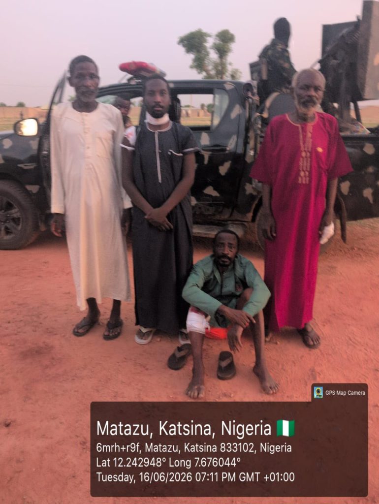 Troops rescue 4 kidnap victims as offensive intensifies against notorious bandit leader, Kachalla Fulani 3 Troops rescue 4 kidnap victims