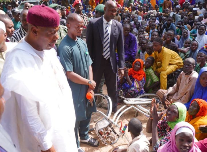 Zulum closes Borno’s largest IDP camp in Bama, says Gwoza follows
