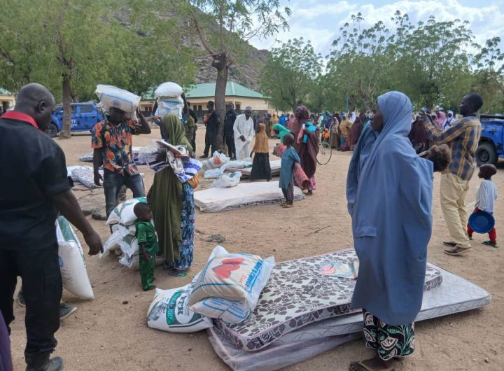 Zulum delivers relief, cash support to 434 Ngoshe residents rescued from Boko Haram
