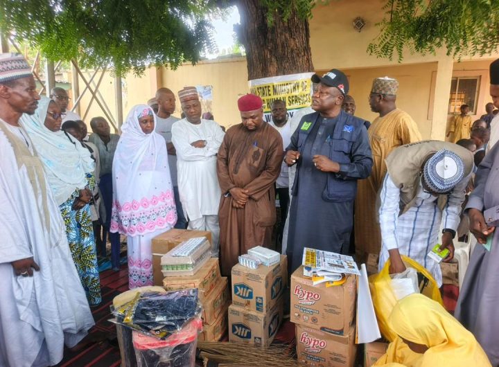 Zulum distributes free cholera drugs, medical consumables to Borno health facilities 