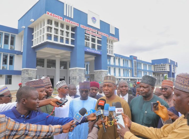Zulum sets 60-day deadline for 400-bed teaching hospital, orders completion of orthopaedic hospital in 4 months