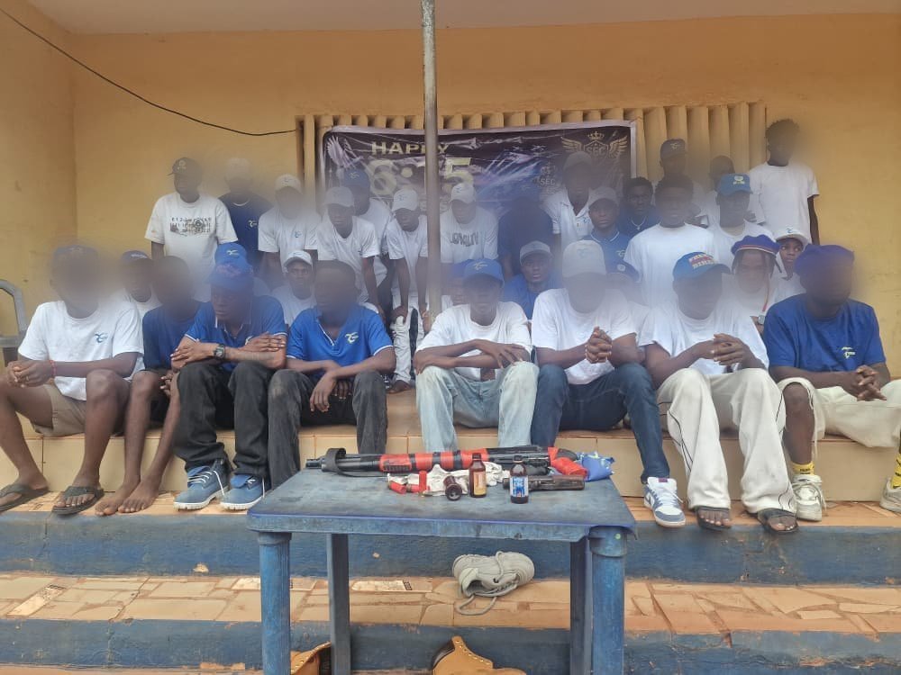 Delta police bust cultists hideout, arrest 32 suspects, recover firearms, ammunition and drugs