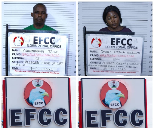 EFCC arraigns husband, wife for N1bn fraud in Ado-Ekiti