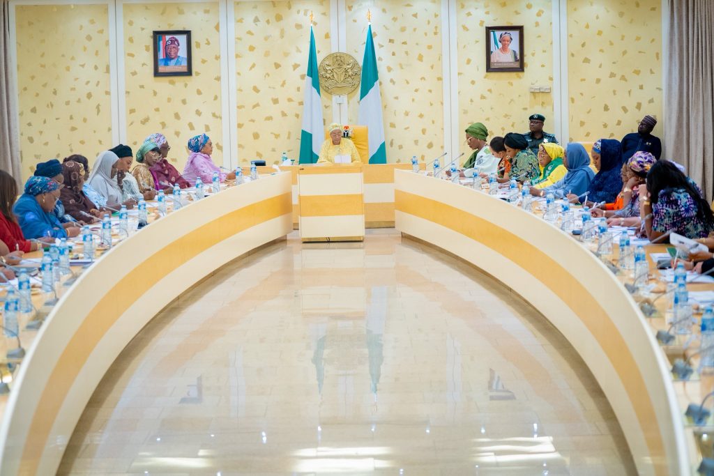 Nigerian First Lady declares no child should go hungry as RHI expands food bank, nutrition support