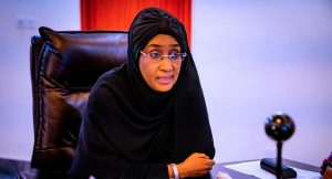 former humanitarian minister Sadiya Farouq