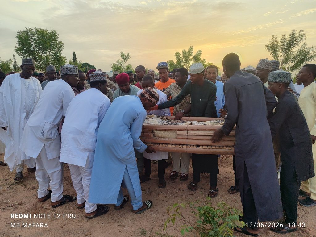 PHOTONews: Funeral of late Army Major General Rabe Abubakar at Gidan Dawa cemetery, Katsina