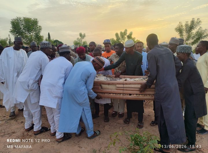 PHOTONews: Funeral of late Army Major General Rabe Abubakar at Gidan Dawa cemetery, Katsina
