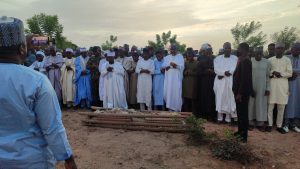 PHOTONews: Funeral of late Army Major General Rabe Abubakar at Gidan Dawa cemetery, Katsina