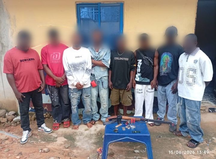 Delta police bust cultists hideout, arrest 32 suspects, recover firearms, ammunition and drugs