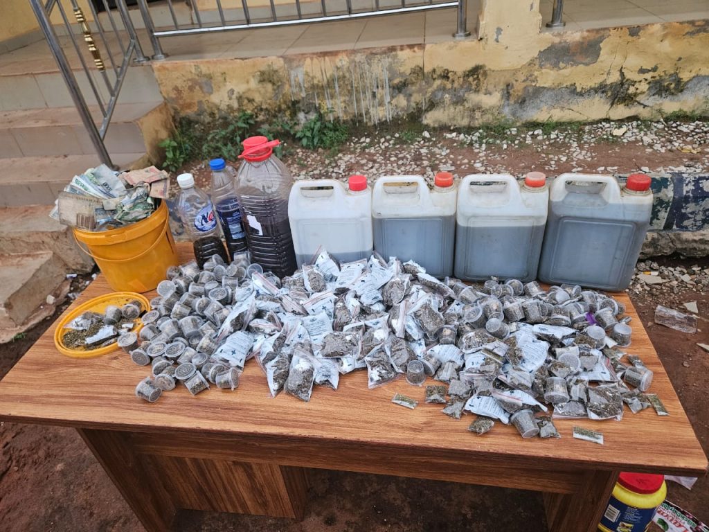 Delta police intercept truck loaded with tramadol, codeine, MDMA; arrest 3 suspected drug traffickers