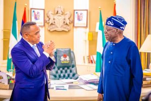 tinubu meet Madagascar president 1