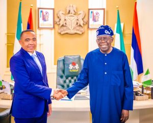tinubu meet Madagascar president