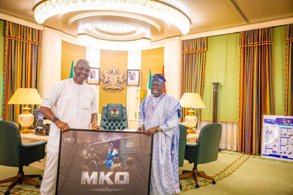 President Bola Tinubu received in audience last Friday, Mr. Ose Oyamendan, the Director of MKO: The Documentary, at the State House ahead of the October 1, 2026 premiere in Abuja and Lagos
