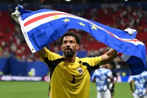 Cape Verde goalkeeper Vozinha p