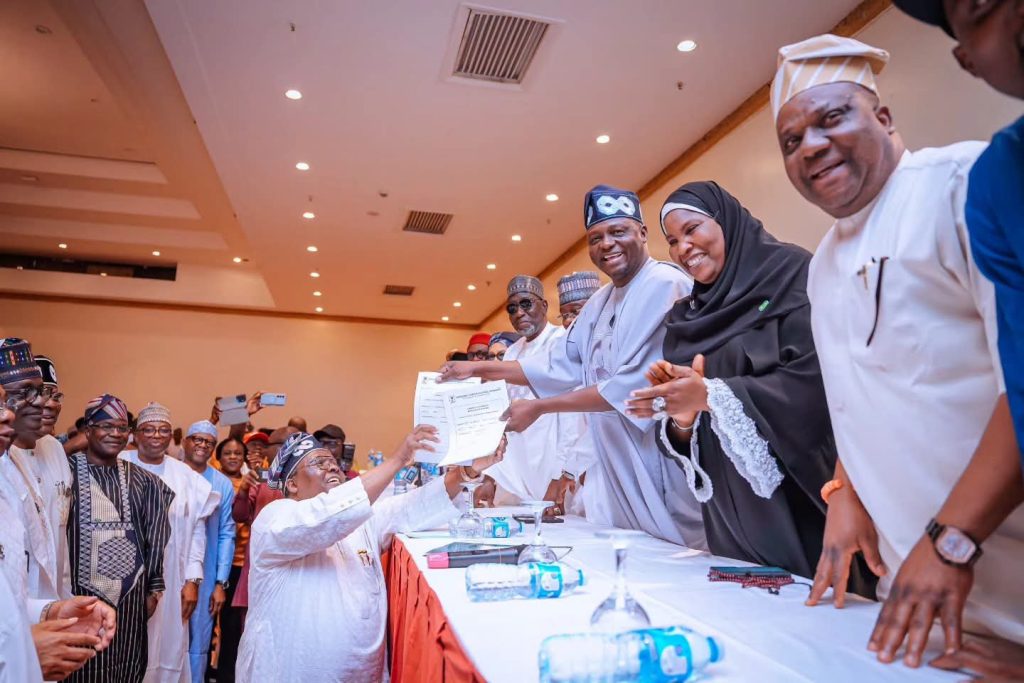 APC officially receives Tinubu, Shettima’s 2027 presidential nomination forms