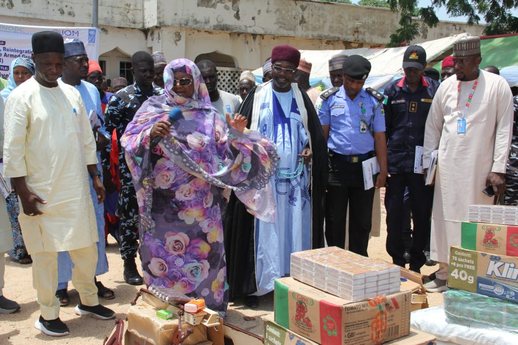 Allamin Foundation, EU, UNDP empower 300 Gwoza residents with livelihood kits to deepen peace, reintegration 2 Allamin Foundation, EU, UNDP empower 300 Gwoza residents with livelihood kits to deepen peace, reintegration