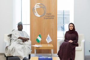 Amb. Gambo visits DCO Secretary General, solicits digital cooperation