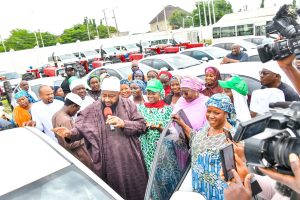 Bago presents vehicles to vice chairmen of 25 LG councils of Niger State