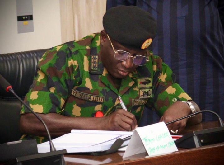 COAS Shaibu