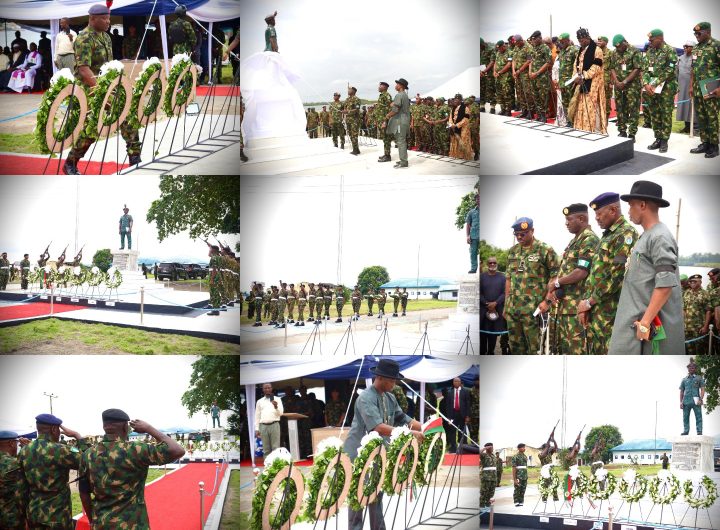COAS unveils cenotaph for 11 fallen NDA Naval cadets in Onne, reaffirms that their sacrifice will never be forgotten