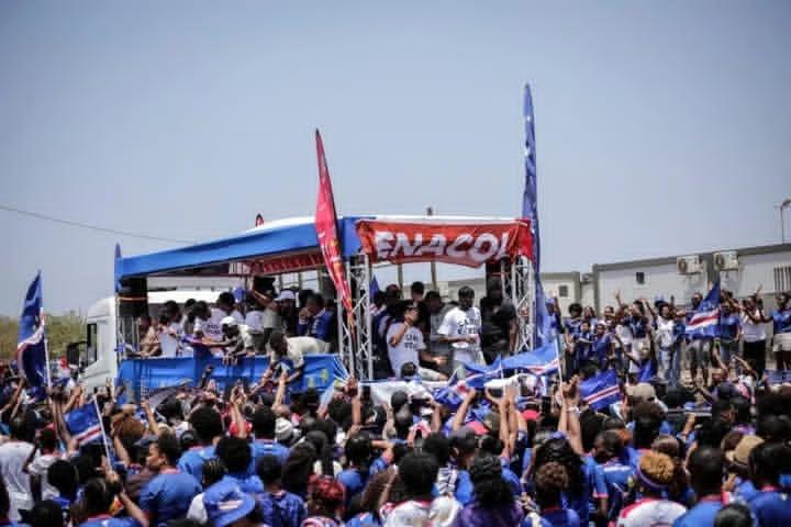 PHOTONews: Cape Verde receive hero's welcome after historic FIFA World Cup run