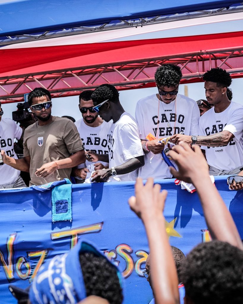 PHOTONews: Cape Verde receive hero's welcome after historic FIFA World Cup run