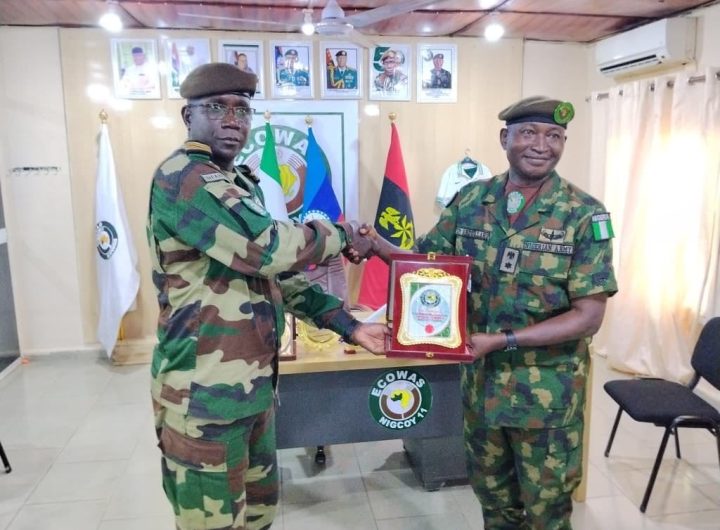 ECOMIG Force Commander charges Nigerian troops to sustain peacekeeping excellence