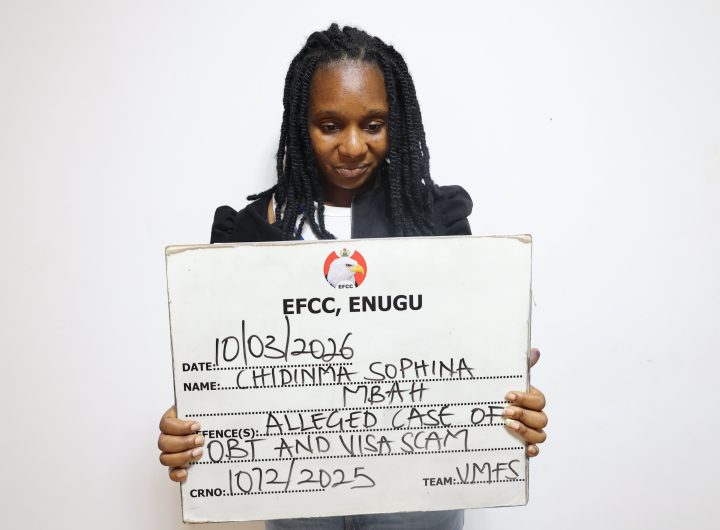 EFCC arraigns woman for fraud