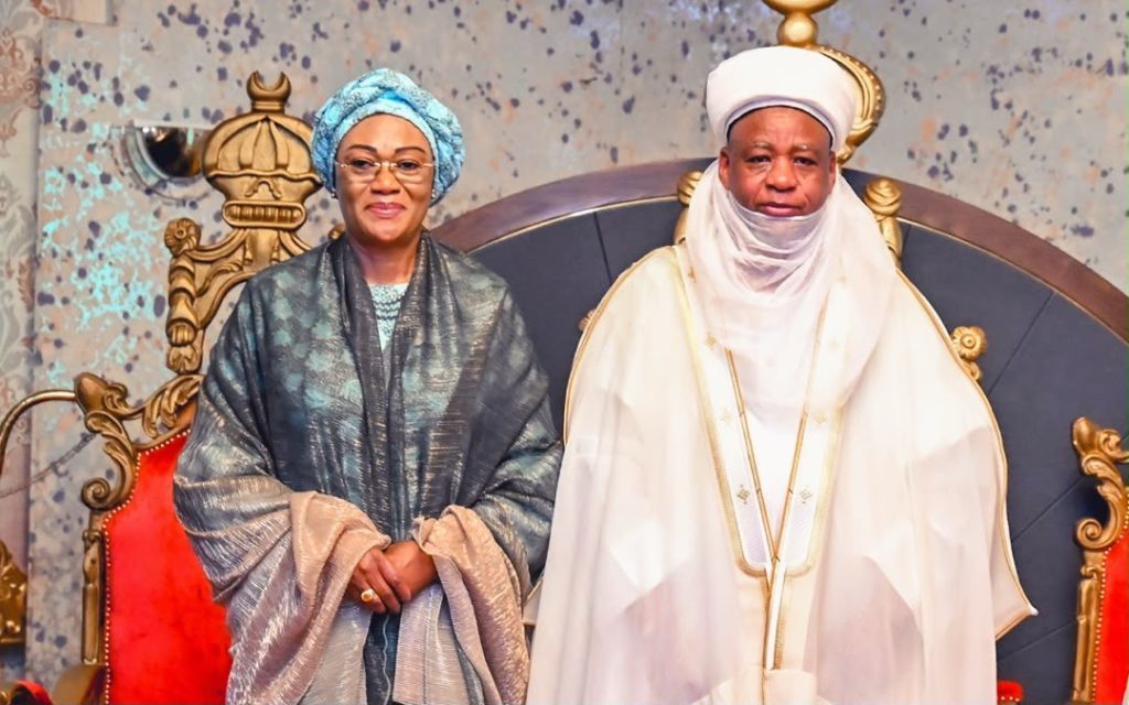 First Lady visits Sultan as monarch lauds impact of RHI interventions nationwide