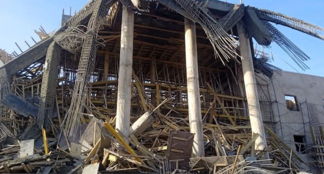 Canopy collapses at new Gombe Assembly complex, kills 1, injures