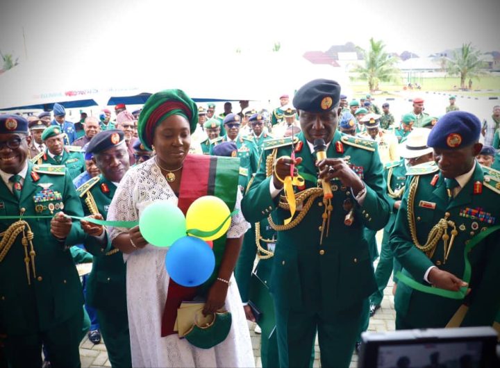COAS commissions Lt. Gen. Lagbaja Complex to enhance training, administration, personnel welfare