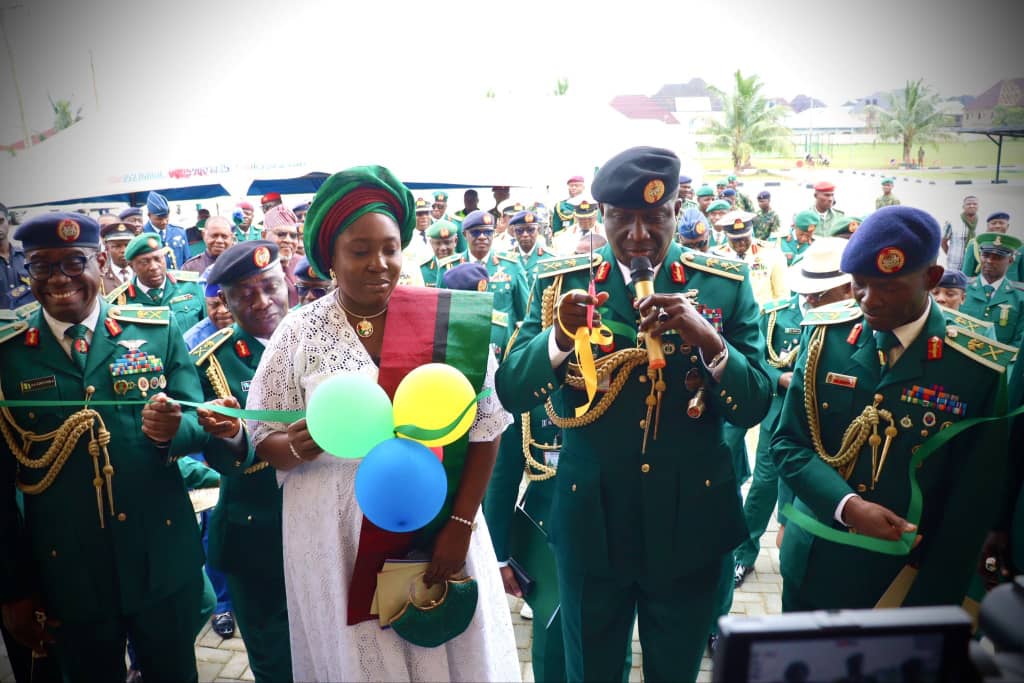 COAS commissions Lt. Gen. Lagbaja Complex to enhance training, administration, personnel welfare