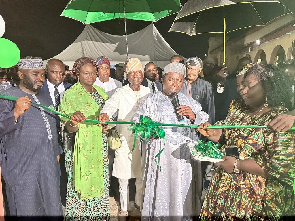 INEC Chairman commissions building in Osun ahead of poll