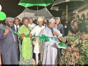 INEC Chairman commissions building in Osun ahead of poll