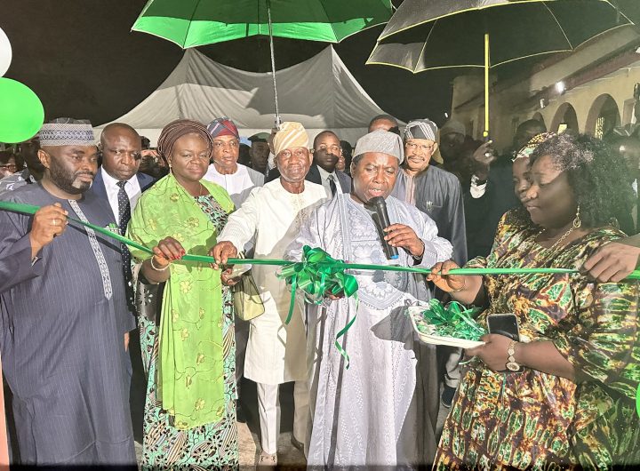 INEC Chairman commissions building in Osun ahead of poll